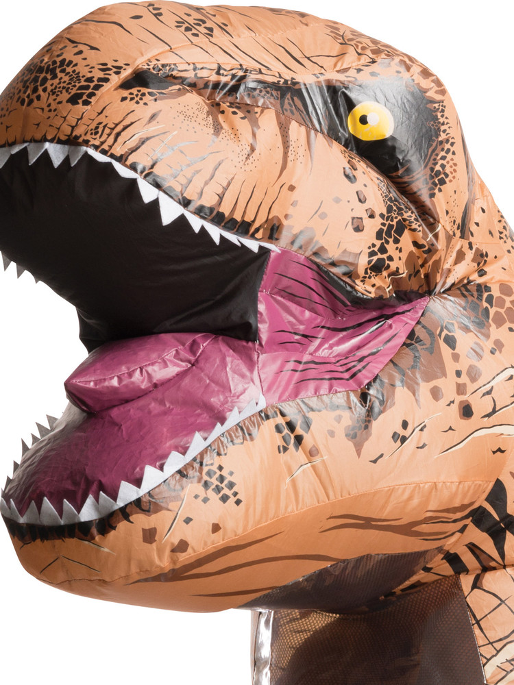 T-REX INFLATABLE COSTUME WITH SOUND, ADULT