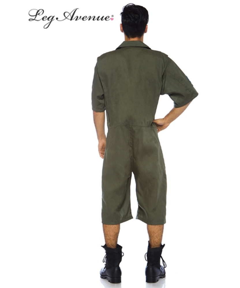 Top Gun Flight Short Suit Mens Costume - large only