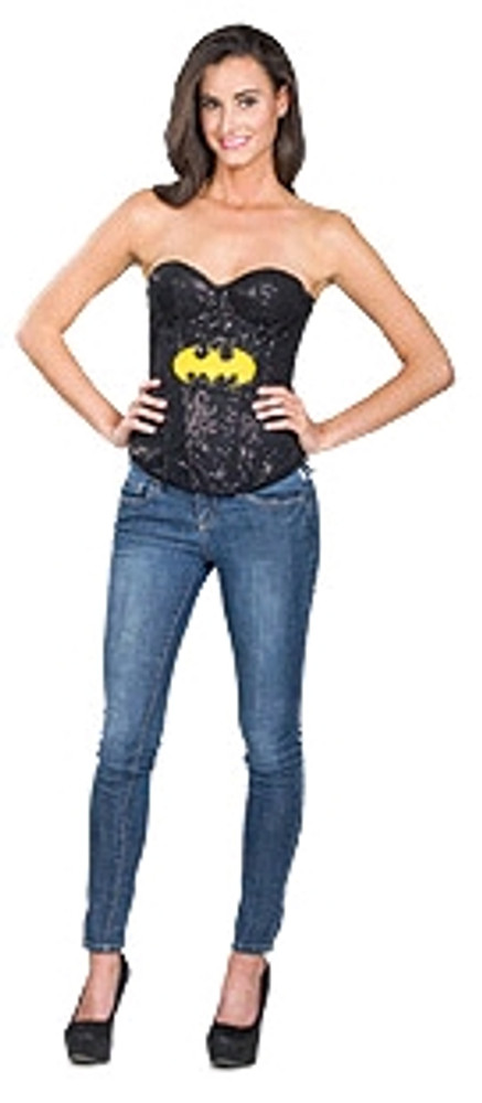 Batgirl Sequin Corset  Womens Costume