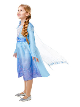 Frozen 2 Elsa Classic Girls Costume