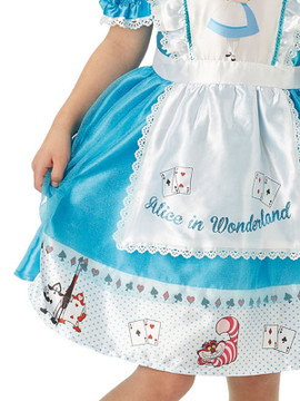 Alice in Wonderland Deluxe Girls Costume