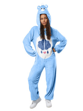 GRUMPY BEAR CAREBEARS COSTUME, ADULT