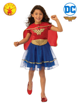 WONDER WOMAN DELUXE TUTU COSTUME, CHILD