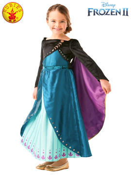 QUEEN ANNA PREMIUM FROZEN 2 COSTUME, CHILD