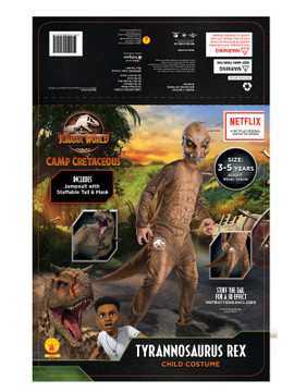 T-REX CLASSIC COSTUME, CHILD