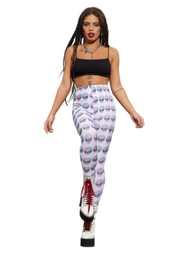 Fever Space Alien Womens Leggings