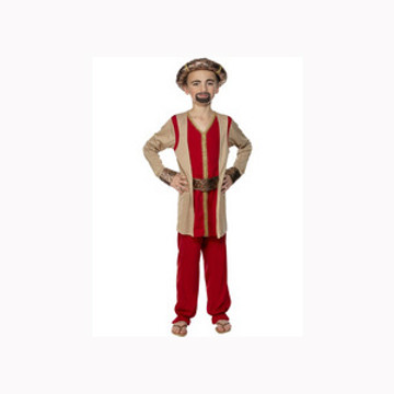 Nativity King Melchior Child Costume  Red and Gold