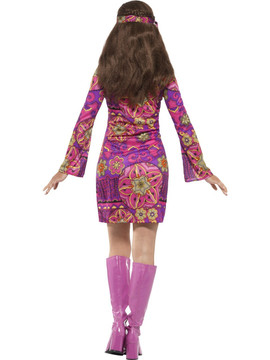 1960s Woodstock Hippie Chick Costume