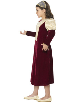 Tudor Damsel Girls Costume