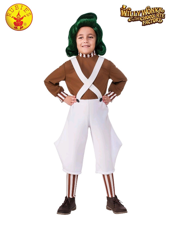 Willy Wonka - Oompa Loompa Child Costume