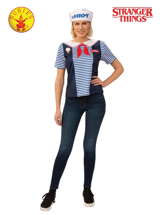 Stranger Things Robin Scoops Ahoy Adult Costume