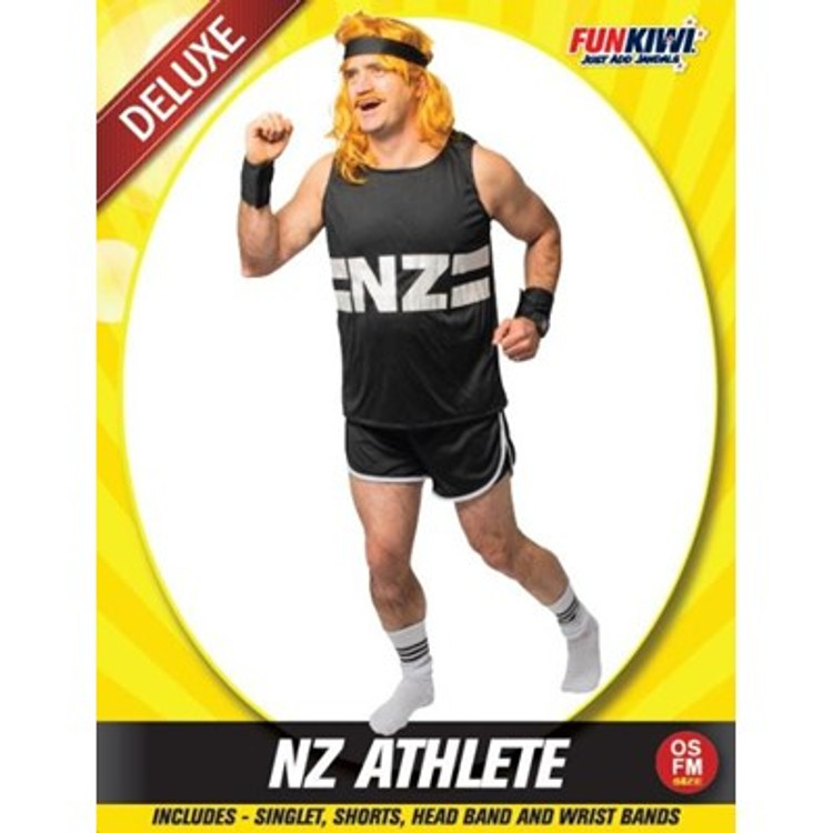 NZ Athlete Adult Costume