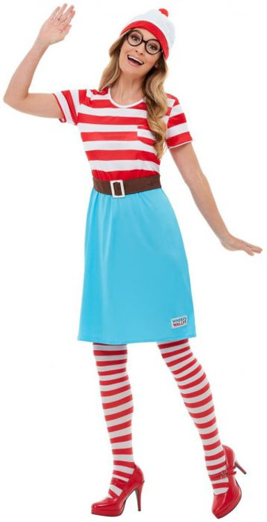 Wheres Wally? Wenda Deluxe Womens Costume