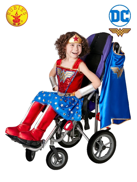 WONDER WOMAN ADAPTIVE COSTUME, CHILD