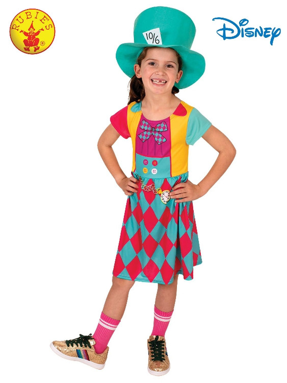 Alice MAD HATTER GIRLS CLASSIC COSTUME, CHILD