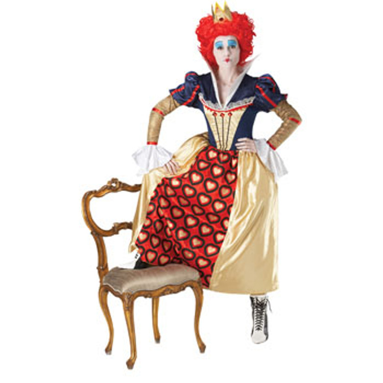 Red Queen of Hearts Alice In Wonderland Womens Costume