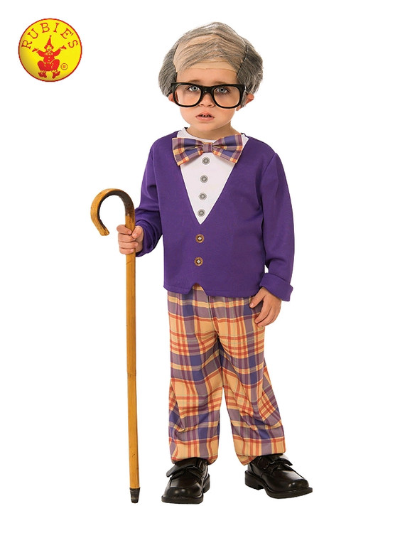 LITTLE OLD MAN COSTUME , CHILD