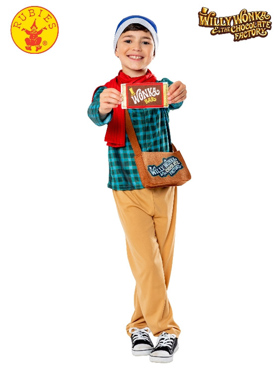 CHARLIE BUCKET DELUXE COSTUME, CHILD