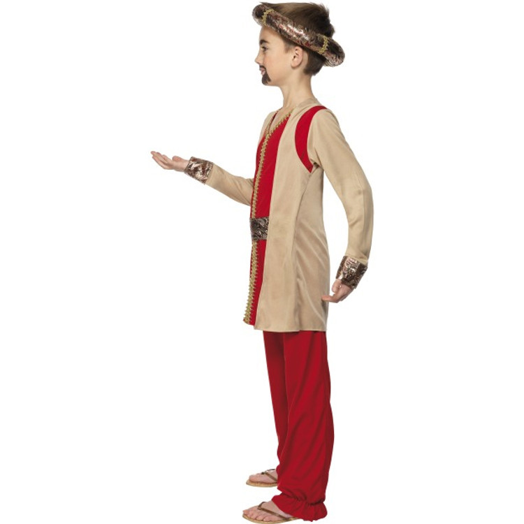 Nativity King Melchior Child Costume  Red and Gold