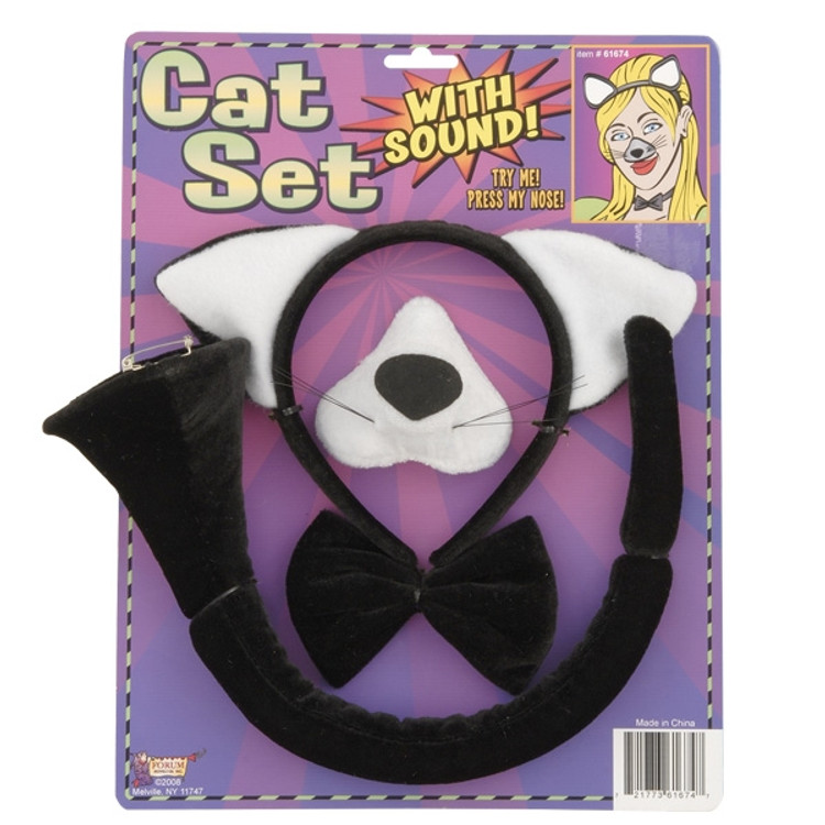 Cat Dress Up Set with sound