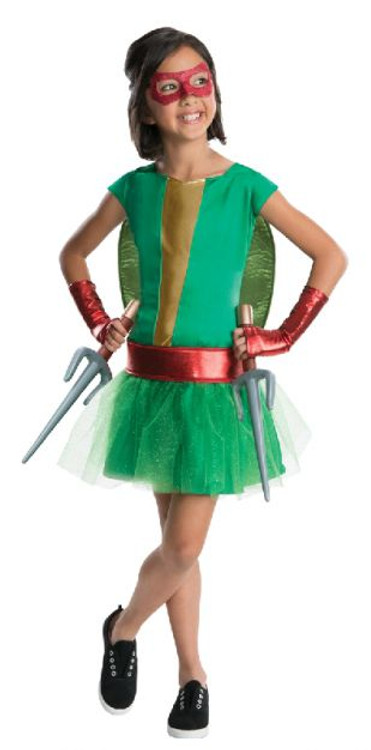 Teenage Ninja Turtle - Raphael Tutu Girls Costume