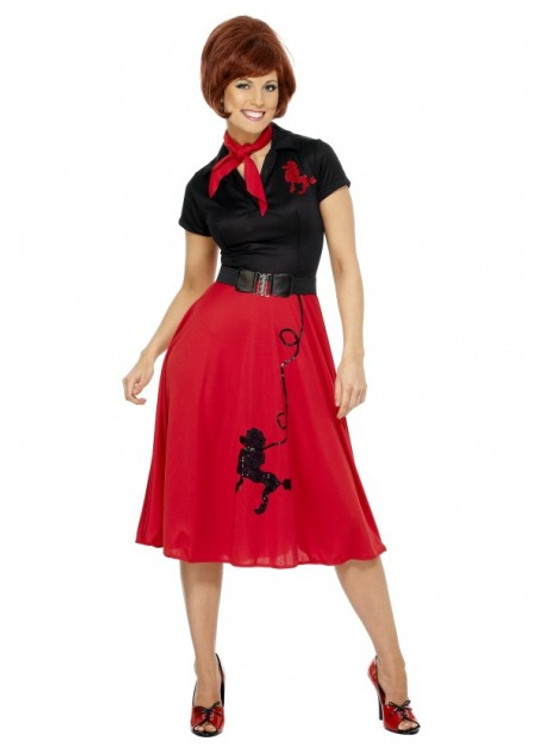 1950s Poodle Womens Costume
