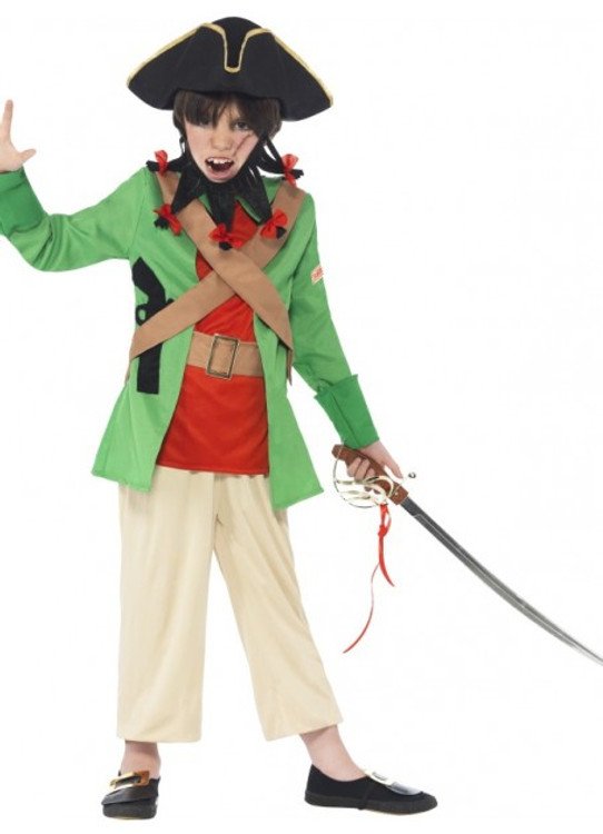 Pirate Horrible Histories Blackbeard Boys Costume