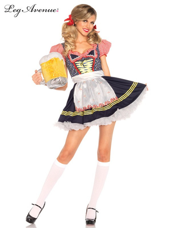 Oktoberfest Beer Stein Babe Womens Costume