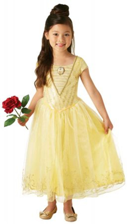 Beauty and the Beast - Belle Live Acton Deluxe Girls Costume