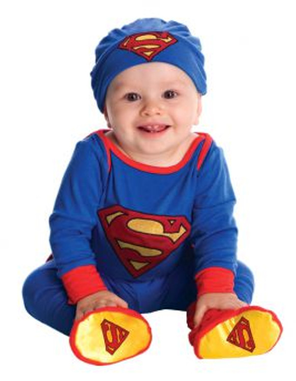 Superman Superhero Baby Onesie