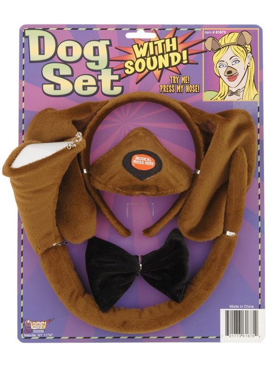 Dog Dress Up Set with sound