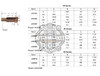 Clevis Imperial 4S 1/4-28 UNF x 3/8 PIN ZP diagram