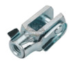 Clevis Metric M5 x 0.80 RH Short with Spring Clip ZP