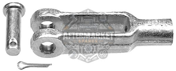 Clevis Imperial 3S 10-32 UNF x 5/16 PIN ZP