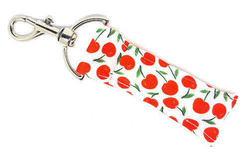 Lip Balm Holder Red Cherries

Red Cherries lip balm holder! This beautiful Lip Balm or Chapstick Holder is HANDMADE with a high-quality materials! Our unique design and clasp offer both style and functionality. The hook is on a swivel head so the lip balm always falls back down and never gets stuck upside down, this is where most lip balm holders lose your lip balm or chapstick! This lip balm holder is designed to snuggly fit any standard lip balm or chapstick. Make sure your lip balm or chapstick will not get lost and grab one of these! 

BENEFITS: Misplacing or Losing your chapstick is the worst!! Don’t let that happen again and buy the perfect solution! Our Lip Balm / Chapstick Holder Keychain will make sure you always have your Gettin Lippy lip balm at hand when desperately needed. Our cute fun designs will compliment anything. Attach it to your keys, lanyard, back-pack, bag, purse, or anywhere your little heart desires with our easy open clasp!

PERFECT GIFTS: A simple gift can go a long way. Everyone needs something cute and functional. Buy now for stocking stuffers, birthday party, a team gift or for a daughter, friend, wife, girlfriend, colleague, student, teacher, etc!

BUY WITH CONFIDENCE: Read the reviews! Our Gettin Lippy Lip balm holders are the number one rated lip balm holders on the market! If you don’t LOVE our product, we offer 100% Money Back GUARANTEE no questions asked.

PACKAGE INCLUDES:  1 Unique Lip Balm / Chapstick holder. Each Holder is 6.5 inches (with hook) x 1.5 inches. **NOTE: Gettin Lippy lip balms in pictures are not included but click on the link below and get the best multi-flavored lip balm on the market: https://gettinlippy.com/gettin-lippyoriginal-line/  

MADE IN THE USA!!