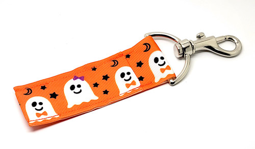 Lip Balm Holder Halloween Orange with White Boy and Girl Ghosts

Halloween Orange with White Boy and Girl Ghosts! This beautiful Lip Balm or Chapstick Holder is HANDMADE with a high-quality materials! Our unique design and clasp offer both style and functionality. The hook is on a swivel head so the lip balm always falls back down and never gets stuck upside down, this is where most lip balm holders lose your lip balm or chapstick! This lip balm holder is designed to snuggly fit any standard lip balm or chapstick. Make sure your lip balm or chapstick will not get lost and grab one of these!   

BENEFITS: Misplacing or Losing your lip balm or chapstick is the worst!! Don’t let that happen again and buy the perfect solution! Our Lip Balm / Chapstick Holder Keychain will make sure you always have your Gettin Lippy lip balm at hand when desperately needed. Our cute fun designs will compliment anything. Attach it to your keys, lanyard, back-pack, bag, purse, or anywhere your little heart desires with our easy open clasp! 

PERFECT GIFTS: A simple gift can go a long way. Everyone needs something cute and functional. Buy now for stocking stuffers, birthday party, a team gift or for a daughter, friend, wife, girlfriend, colleague, student, teacher, etc! 

BUY WITH CONFIDENCE: Read the reviews! Our Gettin Lippy Lip balm holders are the number one rated lip balm holders on the market! If you don’t LOVE our product, we offer 100% Money Back GUARANTEE no questions asked.    

PACKAGE INCLUDES:  1 Unique Lip Balm / Chapstick holder. Each Holder is 6.5 inches (with hook) x 1.5 inches. **NOTE: Gettin Lippy lip balms in pictures are not included but click on the link below and get the best multi-flavored lip balm on the market: https://gettinlippy.com/gettin-lippyoriginal-line/   

HANDMADE IN THE USA!! 