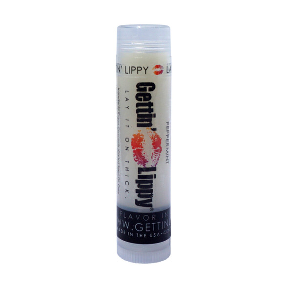 Peppermint Chill – Single-Flavor Lip Balm

Product Description:

Fresh. Cool. Classic.
Say hello to the Gettin Lippy Classic Peppermint Chill — our only lip balm that delivers one crisp, consistent flavor all the way through. This smooth and cooling balm is perfect for anyone who loves the timeless tingle of peppermint with none of the fuss.

This isn’t your average peppermint balm—ours is packed with moisturizing power, a silky-smooth finish, and that refreshing minty feel your lips crave.

Why You’ll Love It:

One delicious flavor: Peppermint from start to finish

Applies clear to lips—color in the tube is just for fun

Cooling, refreshing tingle you’ll feel instantly

Long-lasting hydration without stickiness

Perfectly pairs with our lip balm holders and safety keychain wristlets

A great gift for holiday stockings, care packages, or everyday carry

Save When You Stock Up:

Order and save! These balms are great to keep on hand—or gift to friends, coworkers, and peppermint lovers.

Product Details:

Flavor: Peppermint

Application: Clear

Net Wt: .15 oz twist-up stick

Cruelty-Free & Non-Toxic

Proudly Made in the USA 

Gettin Lippy Quality Promise:

At Gettin Lippy, we don’t just create lip balm—we make lip joy. Our products are crafted for comfort, formulated for results, and designed for fun.

MADE IN THE USA!!