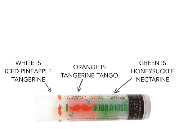 I Mustache You for a KISS – St. Patrick’s Day Triple Flavor Lip Balm

Feelin’ flirty this St. Paddy’s Day? We mustache you... have you tried this lip balm yet?!

Get your smooch on with “I Mustache You for a KISS” — a sweet and sassy triple-layered lip balm designed to turn heads and soften lips. Each layer delivers a fresh new burst of juicy flavor, all wrapped in festive St. Patrick’s Day vibes. Perfect for gifting or stashing in your own bag for when those lips need a kiss of moisture.

The vibrant white, orange, and green colors aren’t just for show — they tell you exactly which flavor you’re enjoying!

Flavor Breakdown:

White Layer: Iced Pineapple Tangerine – tropical & tangy

Orange Layer: Tangerine Tango – zesty & energizing

Green Layer: Honeysuckle Nectarine – sweet & floral-fruity

All Gettin Lippy balms apply clear to the lips — no color, just shine and softness!

Why You’ll Love It:

3 delicious flavors in 1 balm

Ultra-moisturizing, smooth formula

Long-lasting hydration without stickiness

Fun, festive & made in the USA

Great for gift baskets, party favors, and stocking your own stash

Pairs perfectly with our lip balm holders and safety keychain wristlets!

Stock Up:

Add and don’t forget to grab extras for your favorite flirty friends!

Be bold. Be smooth. Be Gettin Lippy.

Make this St. Patrick’s Day sweet and kissable with “I Mustache You for a KISS!”

MADE IN THE USA!!