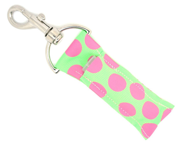 Pop Dot Party – Neon Green & Pink Polka Dot Lip Balm Holder Keychain

Turn up the brightness and show off your fun side with Pop Dot Party! This lippy clip features a bold neon green background sprinkled with large, playful pink polka dots—pure Y2K energy in your pocket! Keep your favorite lip balm secure and accessible while adding a splash of vibrant personality to your keys, bag, or backpack.

Why You’ll Love It:
Eye-Catching Design – Bright neon green with bubblegum pink dots
Functional & Fun – Never dig in your bag for chapstick again
Lippy Clip Compatible – Clips easily onto bags, zippers, or keyrings
Perfect Gift – Great for teens, tweens, and fun-loving adults
Product Details:

Size: Approx. 6.5" x 1.5"

Material: High-quality printed fabric

Includes: 1 Pop Dot Party lip balm holder (lip balm not included)

Handmade with love by Gettin Lippy in the USA
