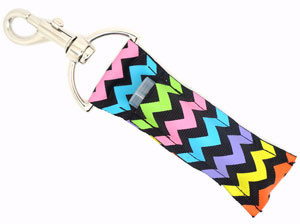 Pastel Pop – Rainbow Chevron Lip Balm Holder Keychain

Brighten your everyday with Pastel Pop, the ultimate lip balm holder for color lovers and bold spirits! Featuring a sleek black base and striking pastel chevron stripes in pink, orange, yellow, green, blue, and purple, this cheerful lippy clip is a vibrant way to keep your chapstick stylishly close. Perfect for spring, pride season, or anyone who loves a pop of positivity!

Why You’ll Love It:
Full of Color – Soft pastel rainbow chevrons that stand out beautifully
Convenient Carry – Clips easily onto keys, bags, or backpacks
Gift-Ready – Fun and functional for tweens, teens, and adults
Durable & Stylish – Crafted with high-quality printed fabric for everyday use
Product Details:

Size: Approx. 6.5" x 1.5"

Material: High-quality printed fabric

Includes: 1 Pastel Pop lip balm holder (lip balm not included)

Handmade with love by Gettin Lippy