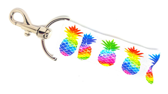 Pineapple Pop – Rainbow Pineapple Lip Balm Holder Keychain

Get a taste of tropical fun with the Pineapple Pop lip balm holder! Featuring a crisp white background bursting with vibrant rainbow pineapples, this fruity keychain brings sunshine, sass, and island vibes wherever you go. Clip it to your bag, keys, or backpack and carry your lip balm in colorful style!

Why You’ll Love It:
Rainbow Pineapples – A bold and cheerful twist on a tropical favorite
Island Style – A mini vacation in every glance
Practical & Fun – Never dig for your lip balm again
Great Gift Idea – Perfect for summer lovers, beachgoers & fruity fashionistas
Product Details:
Size: Approx. 6.5" x 1.5"
Material: High-quality printed fabric
Includes: 1 Pineapple Pop lip balm holder (lip balm not included)

Handmade with love by Gettin Lippy in the USA