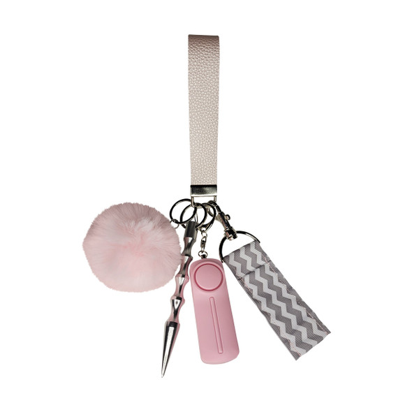 Pretty in Pink – Sheer Pink Self-Defense Safety Wristlet

Product Description:

Elegance Meets Everyday Protection.
Introducing the Pretty in Pink Wristlet by Gettin Lippy—a sheer, soft pink self-defense accessory that’s equal parts practical and pretty. Whether you’re heading to school, work, or out for the night, this wristlet keeps you protected while giving off serious feminine flair. With its subtle shimmer and classic chevron accent, it's the ideal gift or go-to essential for any pink-loving powerhouse.

What’s Included:

Handmade Sheer Pink Wristlet
Lightweight, breathable, and beautiful—this pink wristlet is stylish enough to complement any outfit while durable enough for daily use.

130-Decibel Personal Alarm + LED Flashlight
Emits a powerful sound to attract help in an emergency, with a built-in flashlight for nighttime visibility.

Kubaton/Window Breaker
Multi-functional, sleek, and sturdy—ideal for emergencies or self-defense.

Lip Balm Holder
Grey and white chevron print on a classic white background. Made with high-quality printed fabric and perfectly holds your favorite lip balm or chapstick and more! 

Fluffy Pom Pom
A playful pop of texture that makes your wristlet easy to grab and even more fun to carry.

Why Choose Pretty in Pink?

Soft, sheer pink style with modern design

Trusted tools for peace of mind

Great gift for teens, students, bridesmaids, or yourself

Blends fashion and function beautifully

Important Note:

This self-defense keychain wristlet is intended as a last-resort safety tool and should be used responsibly. Please be aware of your local laws regarding self-defense products. Gettin Lippy is not liable for misuse or legal violations.

Protection with a Pop of Pink

Order your Pretty in Pink Wristlet today for that perfect mix of soft beauty and strong protection. Whether it’s for you or a gift for someone who’s “a little lippy,” this wristlet says, “I’ve got style—and I’m prepared.”