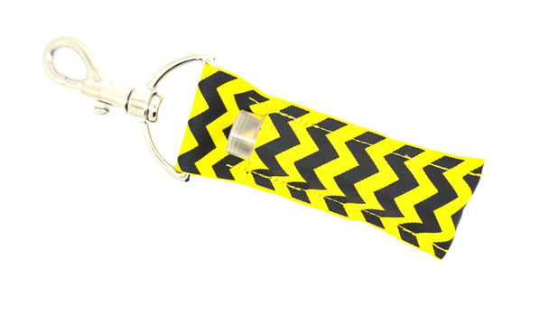Electric Night Yellow & Black Chevron Lip Balm Holder ~ Lippy Clip Keychain

Turn heads with Electric Night—a bold and high-contrast lip balm holder featuring a vivid yellow background with edgy black chevron stripes. This eye-catching design packs personality and power, making it a standout accessory for anyone who loves vibrant, statement-making style.

Whether you're headed out for the day or dancing into the night, keep your lip balm handy and fashion-forward!

Why You’ll Love It:


Bold yellow base with sleek black chevron pattern

Fits standard lip balms like ChapStick®, Burt’s Bees®, and more

Silver lobster clasp clips easily to bags, belt loops, or keychains

Handmade using high-quality printed fabric

A fun and functional gift for teens, trendsetters, and lip balm lovers

Product Details:
Design: Yellow background with bold black chevron
Material: High-quality printed fabric
Clip: Silver lobster clasp
Fits: Standard lip balm tubes (not included)
Includes: 1 Electric Night lip balm holder

Handmade by Gettin Lippy in the USA