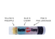 1 of ~ Yellow: Pineapple, Blue: Cherry, and Pink: Pink Lemonade

Each tube of Gettin Lippy lip balms offer 3 layers of flavor! 