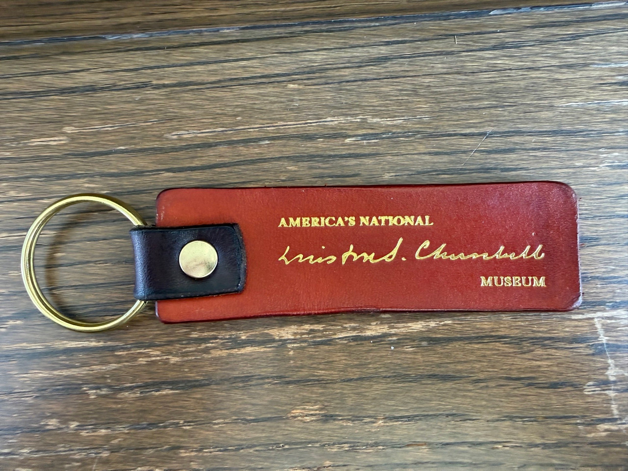 ANCM Signature Leather Keychain - British Tan - America's National ...