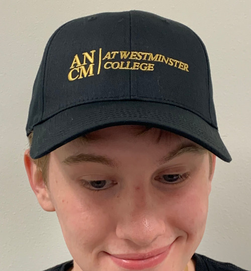 ANCM Logo Black Baseball Hat