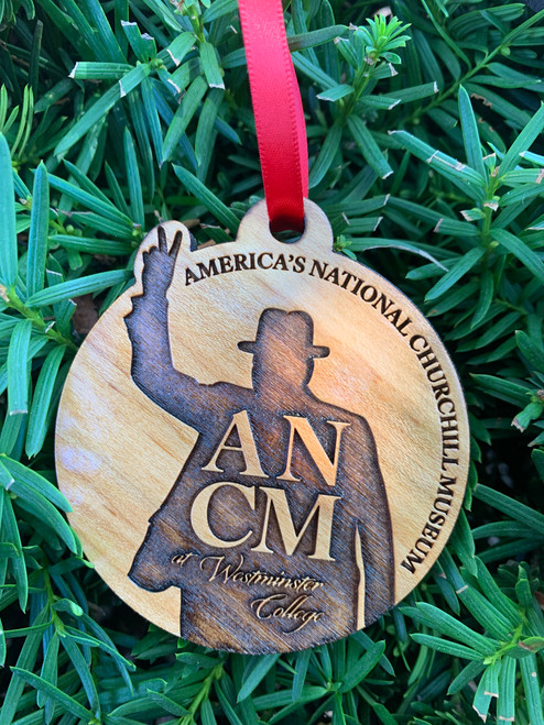 ANCM "Victory" Logo Ornament (Solid)