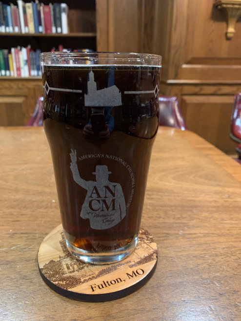 Pint Glass 19oz - ANCM "Victory" Logo