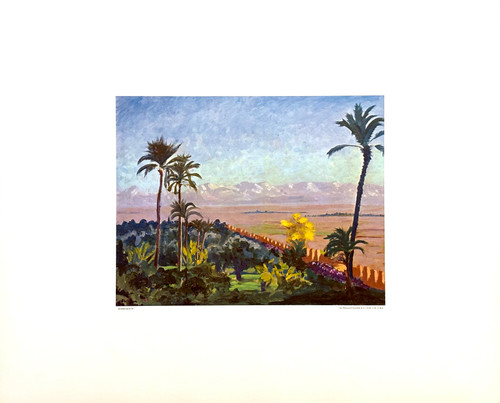 "Marrakesh" by Winston Churchill Large Print