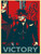 Red & Blue Victory Poster